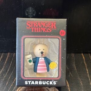 Starbucks Bear Stranger Things “Eleven” Waffle and Coffee